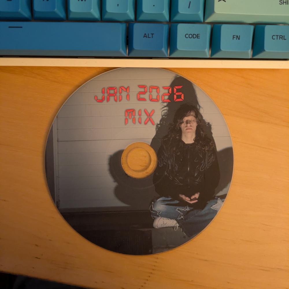 An image of the physical CD
